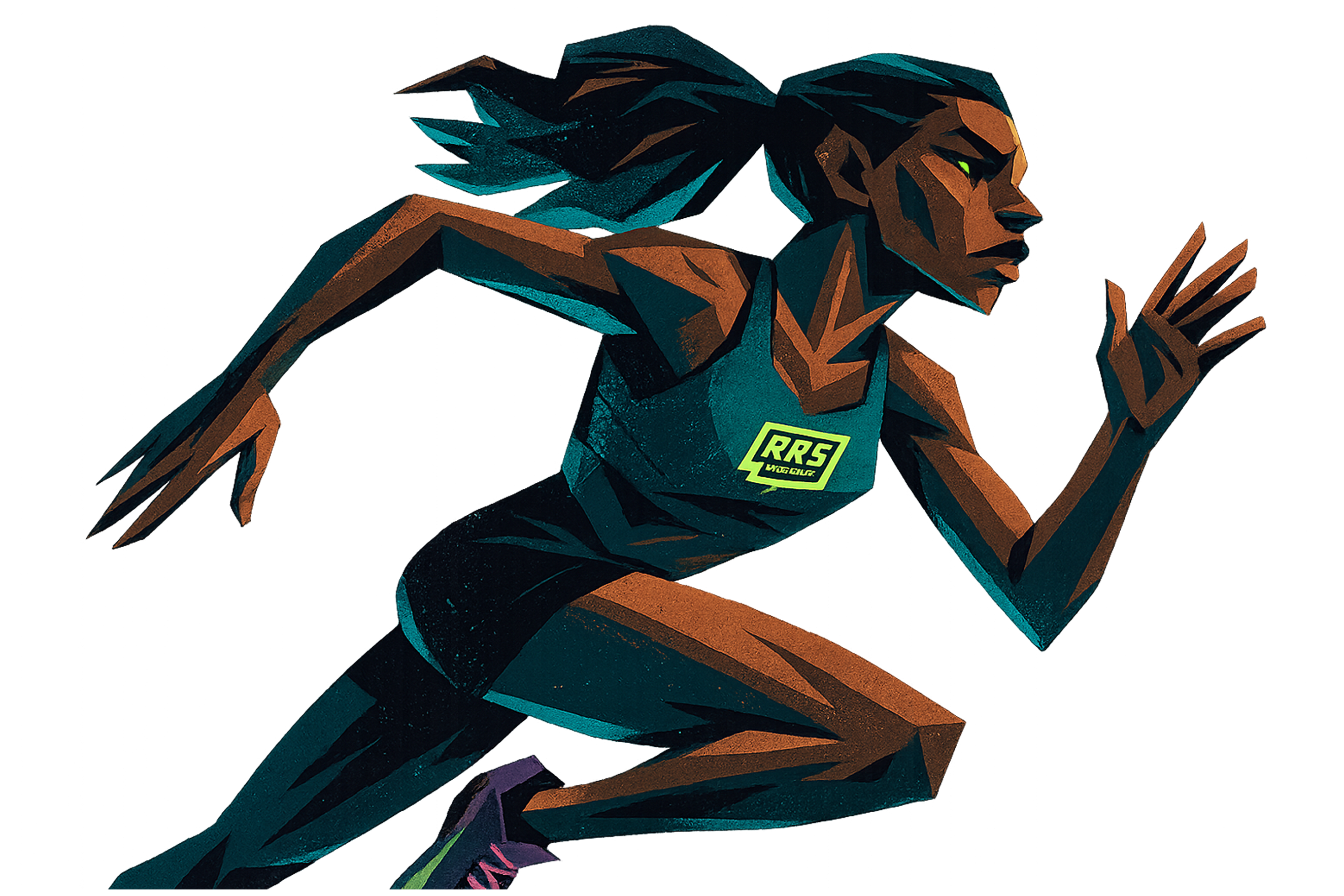 Runner Illustration